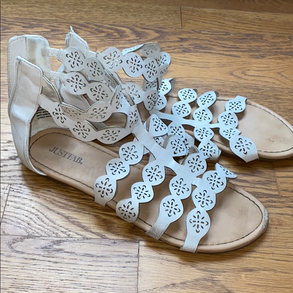 White Sandals